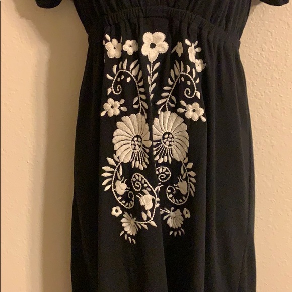 Ivy Jane Uncle Frank embroidered boho dress M - Picture 2 of 5